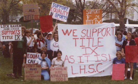 Progress and Promise: Title IX at 40, a White Paper - Women's