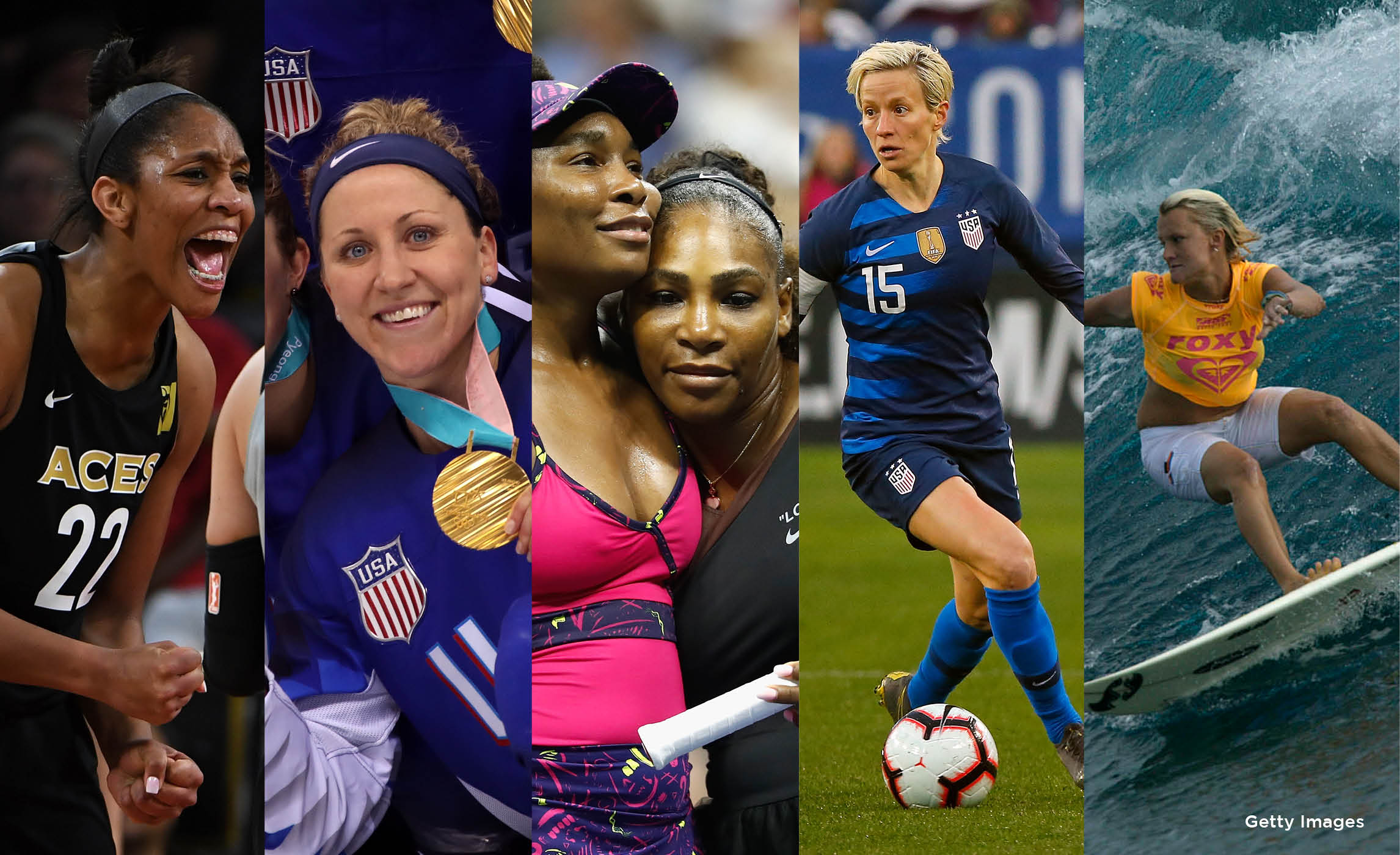 Star Surfers Honor Female Athletes for International Women's Day